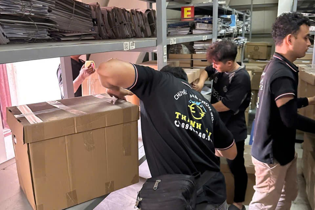 Chuyển Văn Phòng Có Phân Loại Tài Liệu