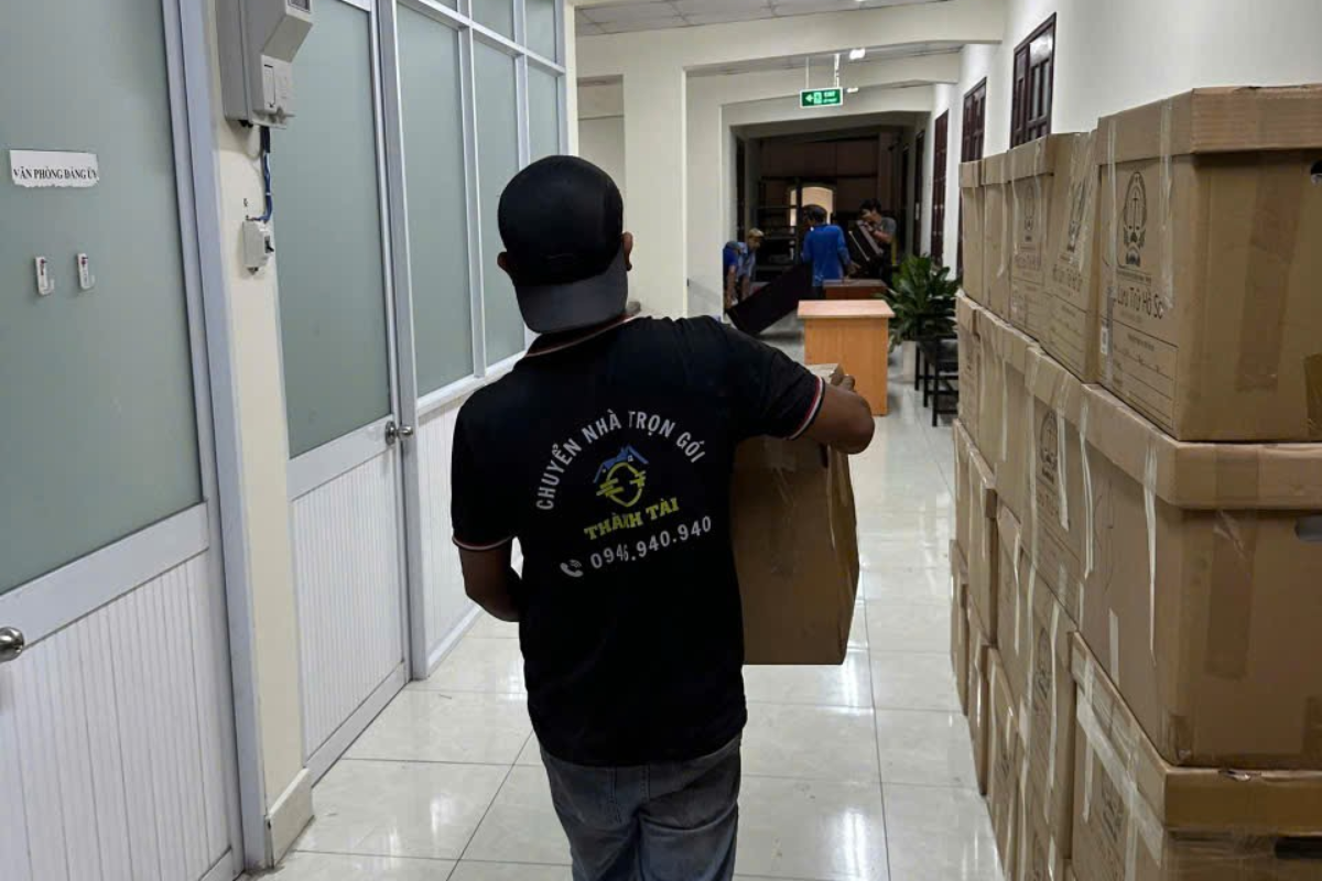 Chuyển Văn Phòng Có Phân Loại Tài Liệu