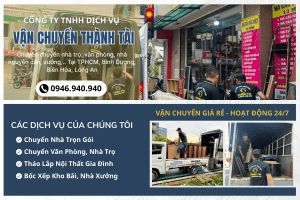 Chuyển Trọ Trọn Gói Giá Rẻ