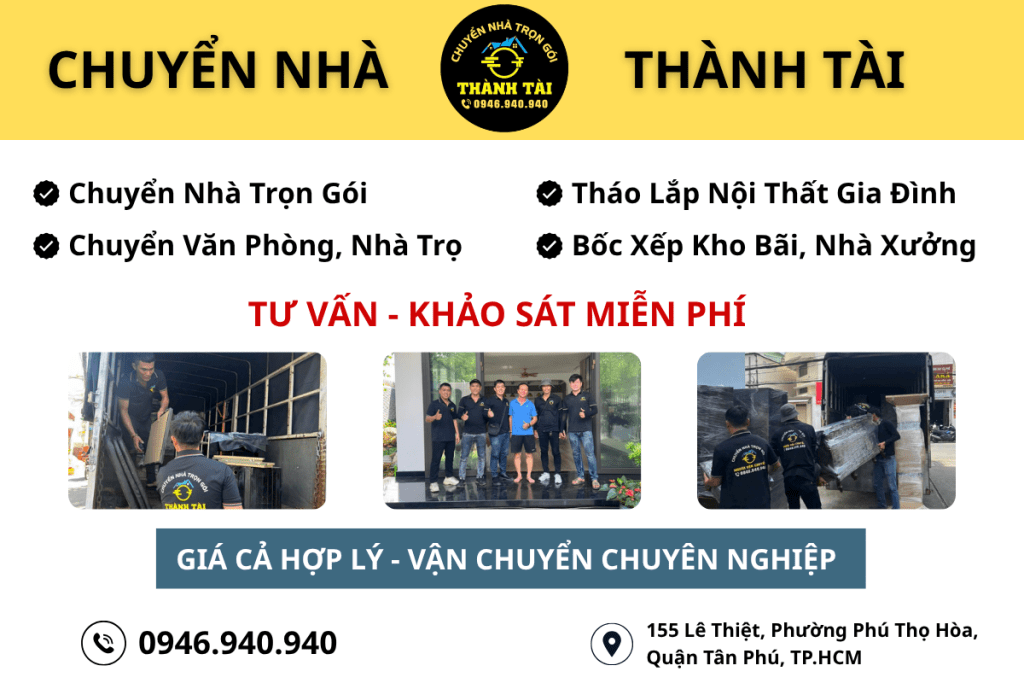 Chuyển Nhà Nguyên Căn TPHCM