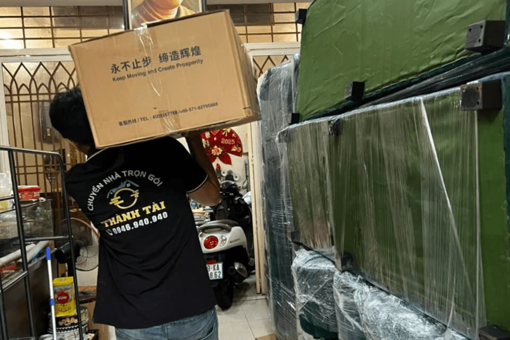 chuyển nhà bằng xe tải 1 tấn