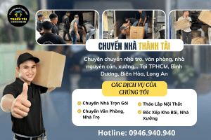 Bảng Giá Chuyển Nhà Trọn Gói TPHCM