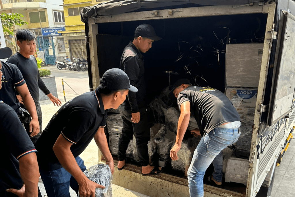 Thuê Xe Chở Đồ Lẻ Phòng Trọ