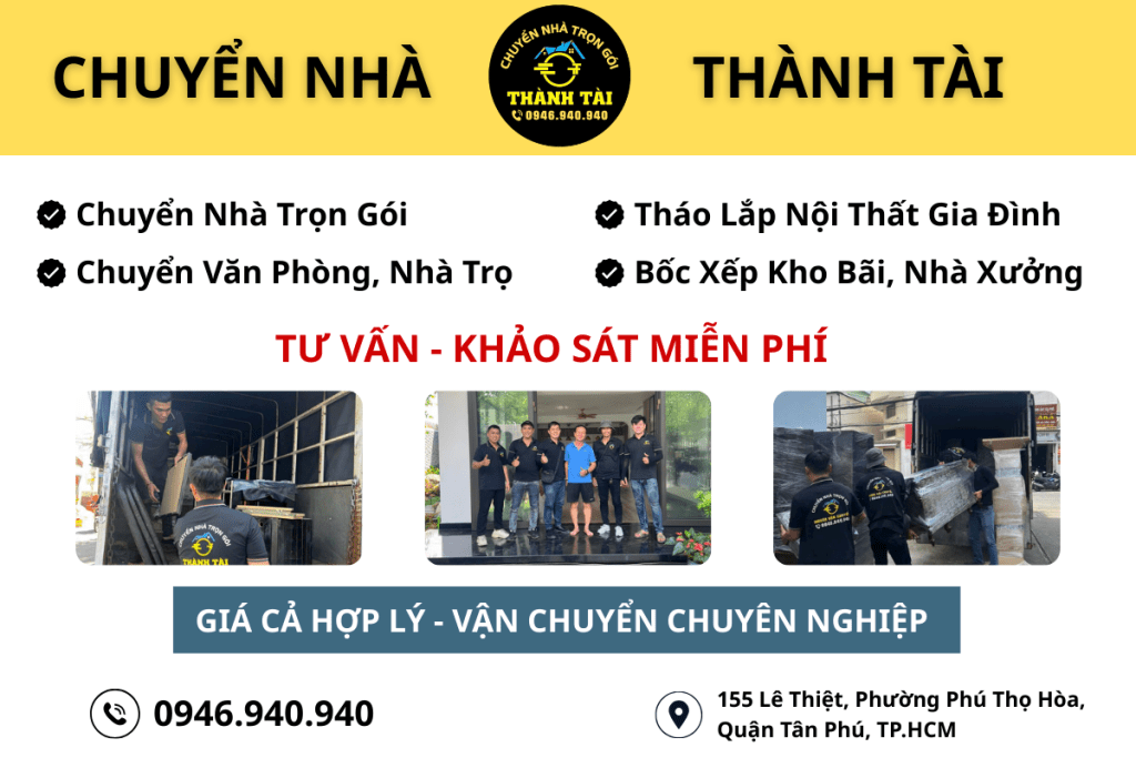 Chuyển Nhà Phường Long Bình