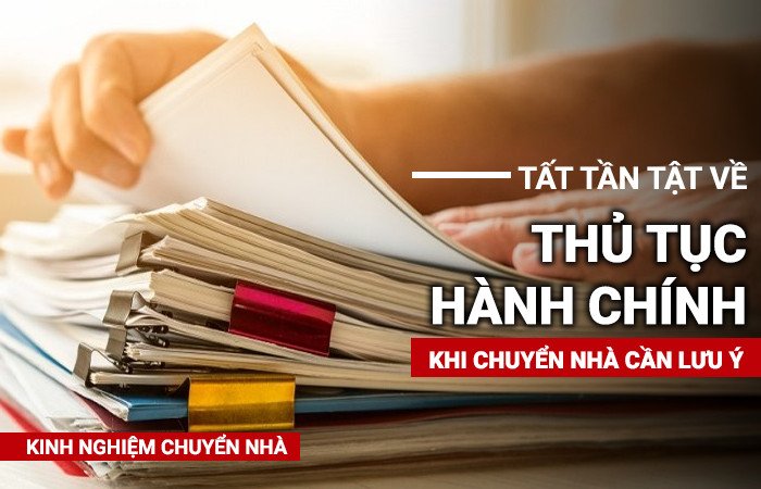 chuẩn bị giấy tờ cần thiết khi chuyển nhà
